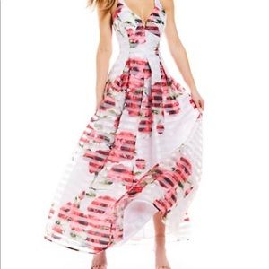 Dillard’s jump shadow prom dress